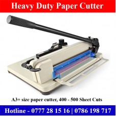Heavy Duty Paper Cutters Sri Lanka Price - A3 500 sheets paper cutters