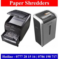 Paper Shredders Sale Colombo, Sri Lanka. HSM Paper shredder Dealers