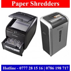 Paper Shredders Sale Colombo, Sri Lanka. HSM Paper shredder Dealers