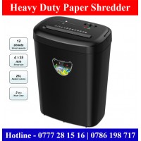 Heavy Duty Paper Shredders Machines Sri Lanka. Document Shredder Machine